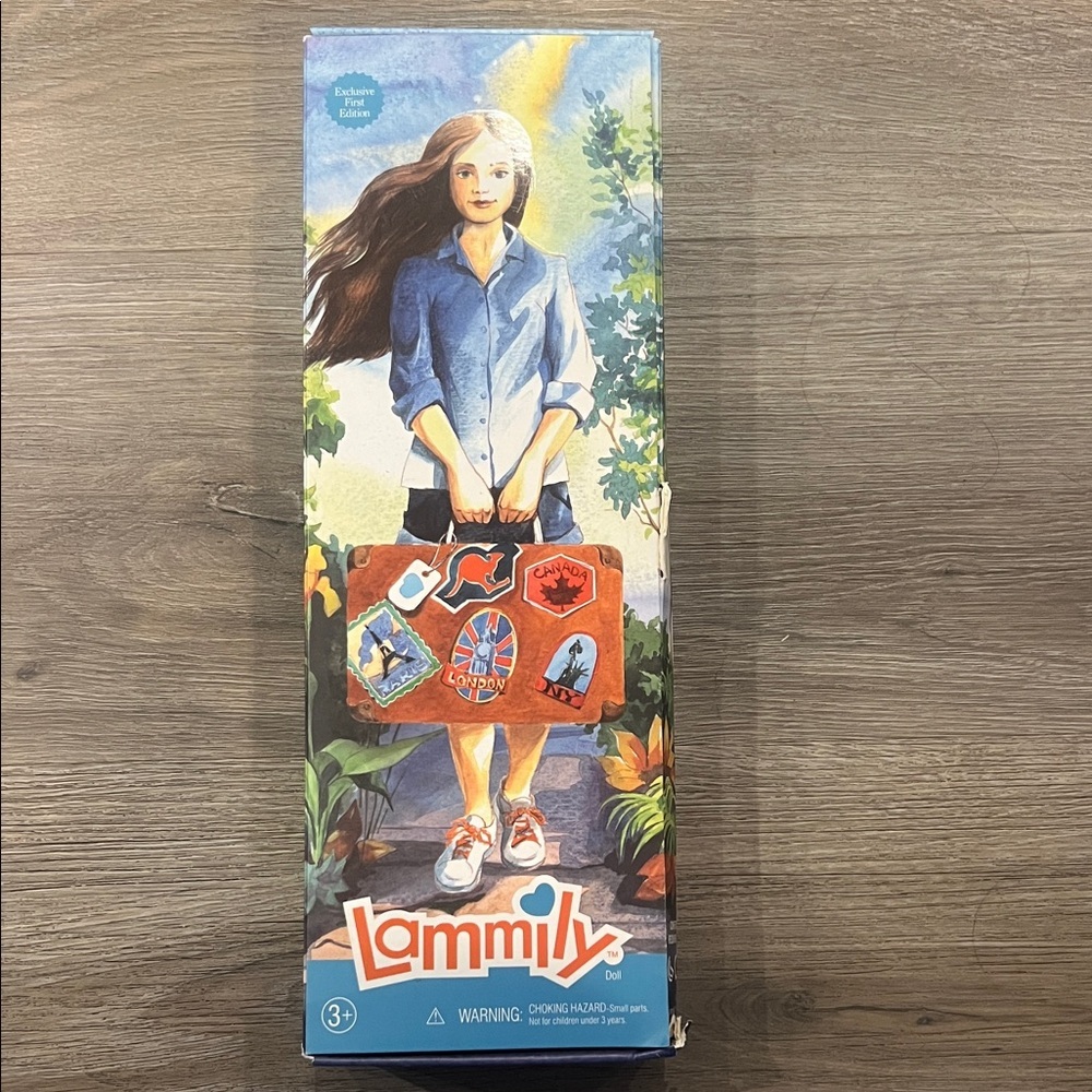 Lammily Exclusive First Edition Traveller Doll